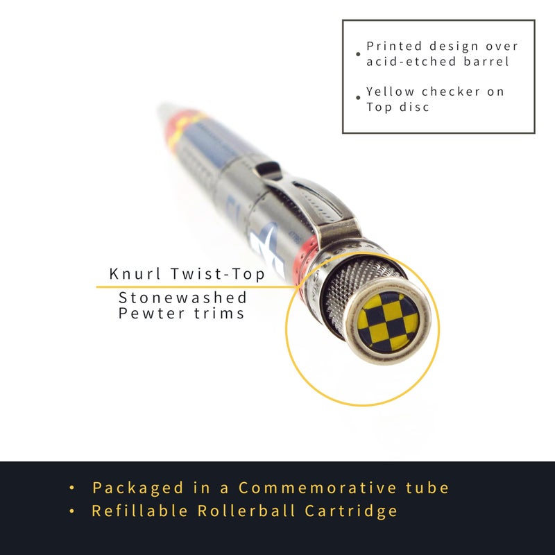 Retro 51 Tornadoâ„¢ Vintage Metalsmith - P-51 Mustang Rollerball Pen - Image 5